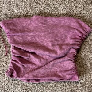 Free People Mauve Crop Top